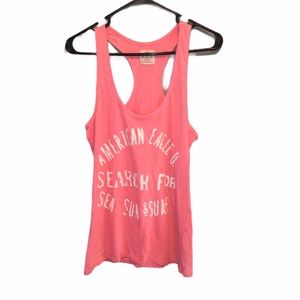⭐️American Eagle Pink Racerback Vintage Tank Top